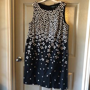 Black and white dress